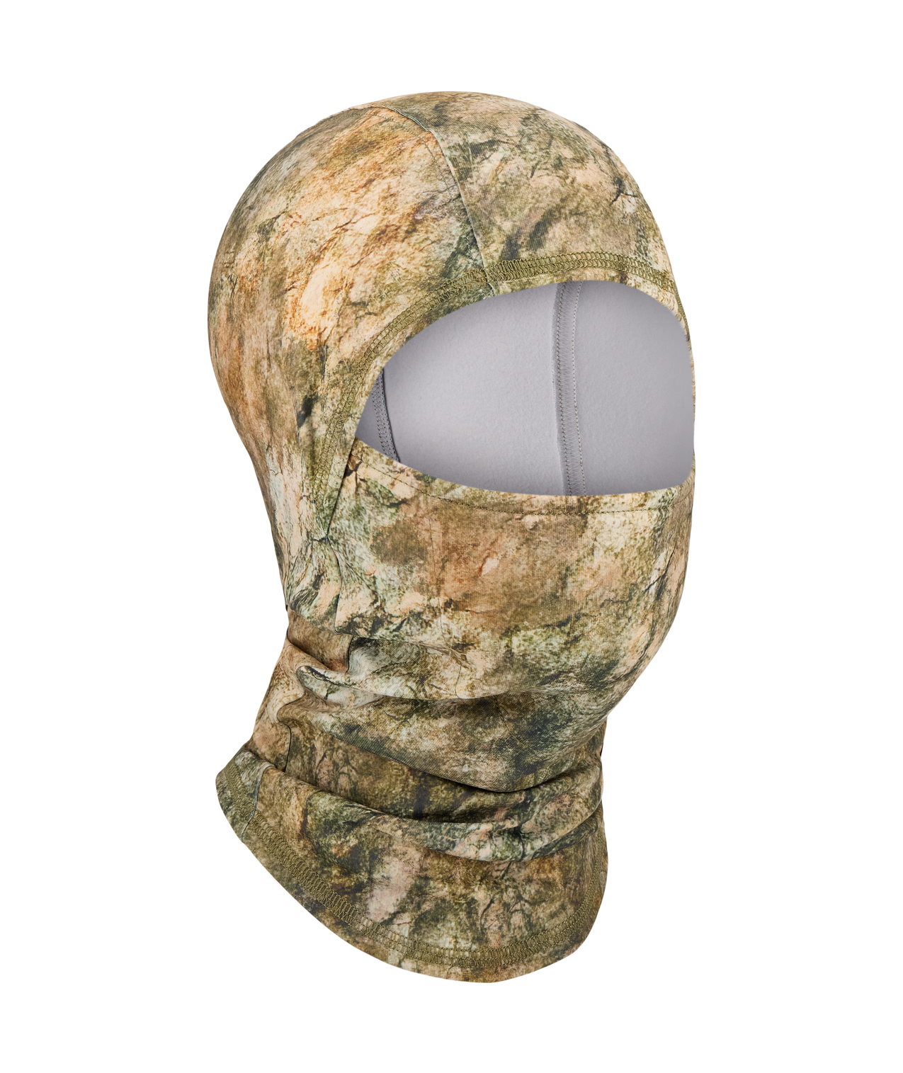 HURRA HINGED BALACLAVA - KHAKI GRUNGE