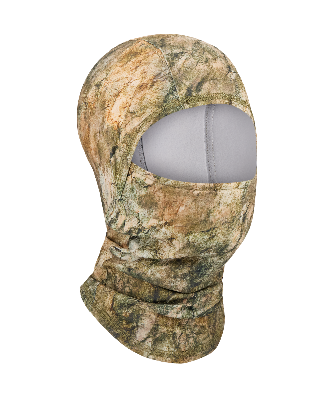 HURRA HINGED BALACLAVA - KHAKI GRUNGE