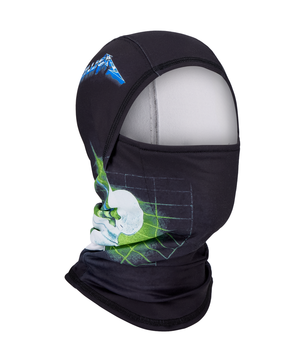 HURRA HINGED BALACLAVA - METALLICA BLACK