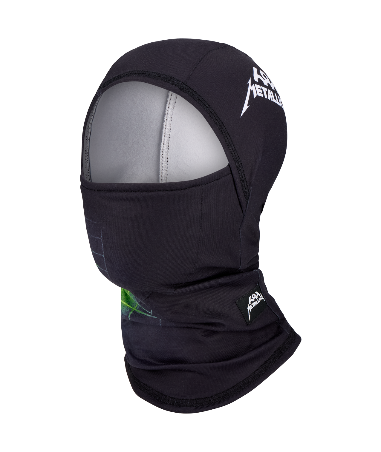 HURRA HINGED BALACLAVA - METALLICA BLACK