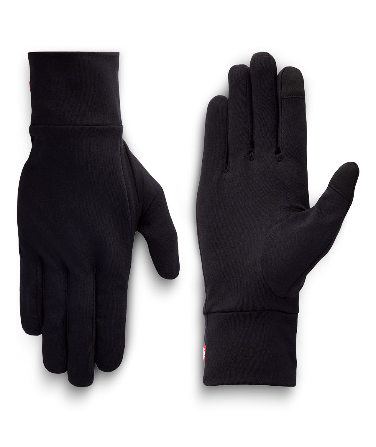 MENS FLEECE GLOVE LINER - BLACK