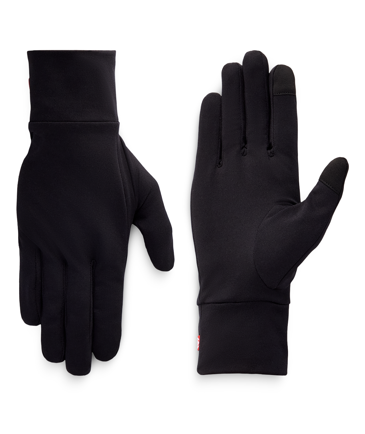 MENS FLEECE GLOVE LINER - BLACK