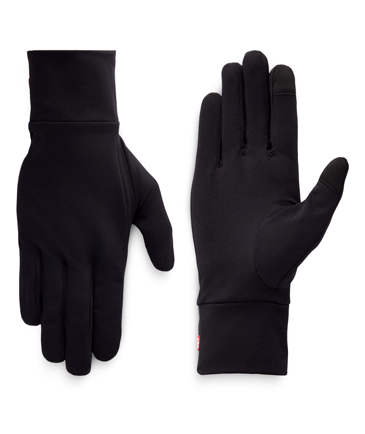 MENS FLEECE GLOVE LINER - BLACK