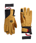 MENS GORE-TEX STRONGHOLD™ LEATHER GLOVE - NATURAL
