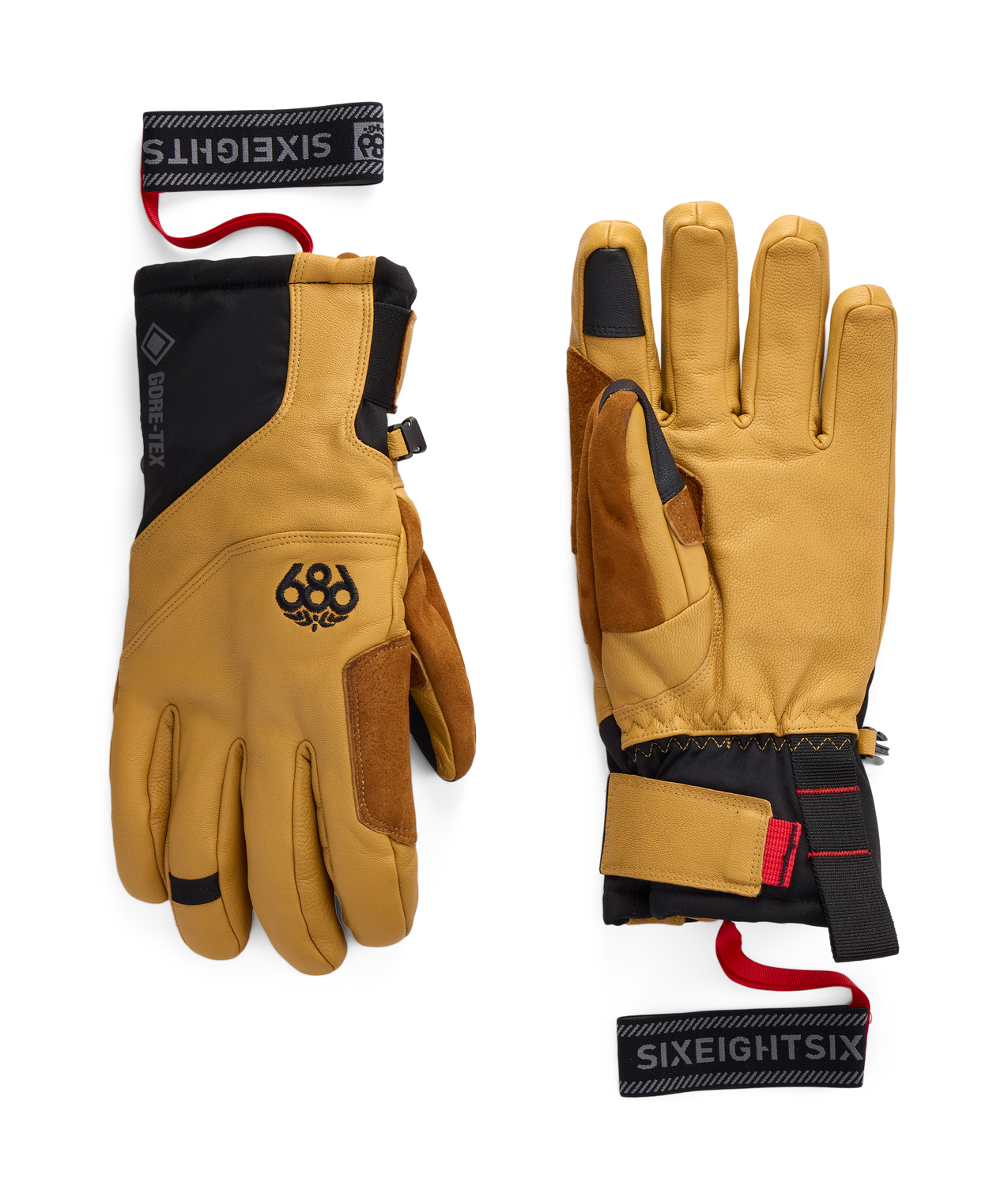 MENS GORE-TEX STRONGHOLD™ LEATHER GLOVE - NATURAL