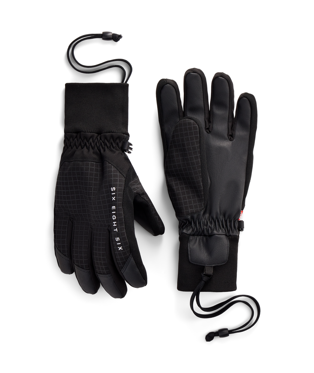 MENS CRUSH INSULATED GLOVE - BLACK