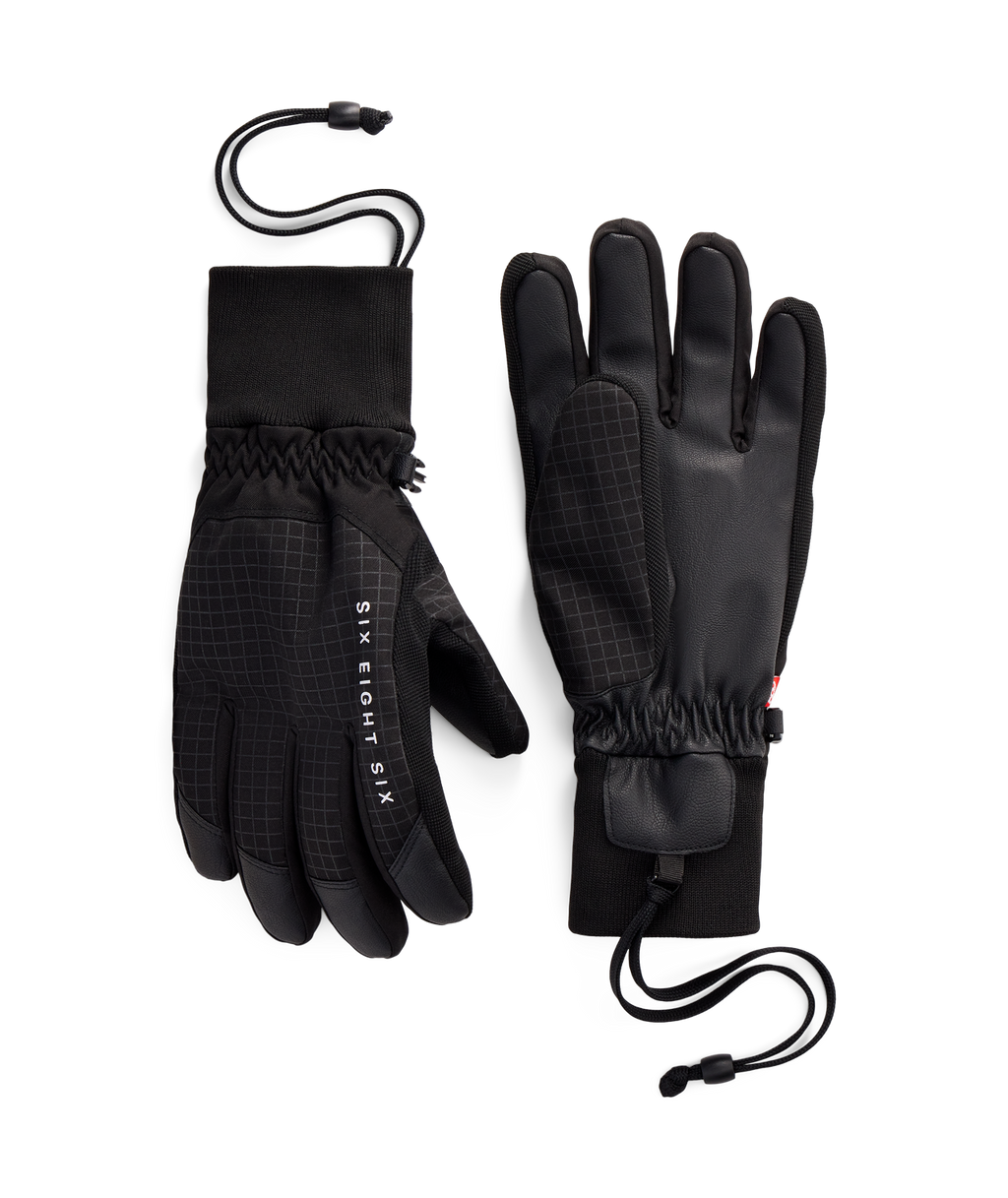 MENS CRUSH INSULATED GLOVE - BLACK