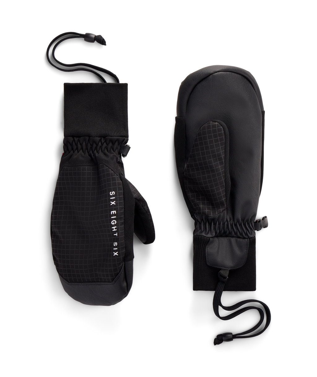 MENS CRUSH INSULATED MITT - BLACK