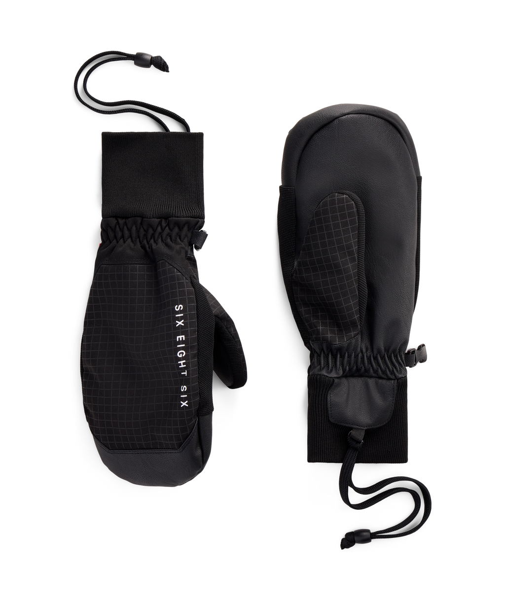 MENS CRUSH INSULATED MITT - BLACK
