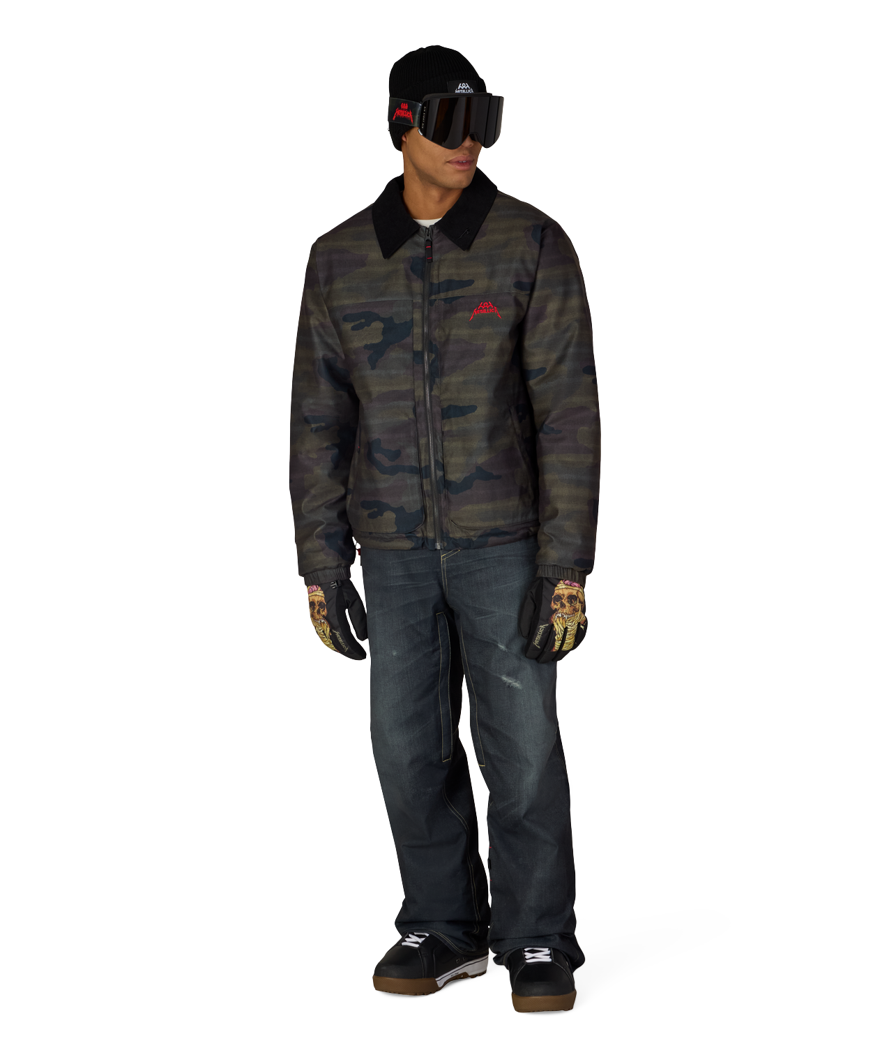 MENS METALLICA CAIM JACKET - METALLICA CAMO