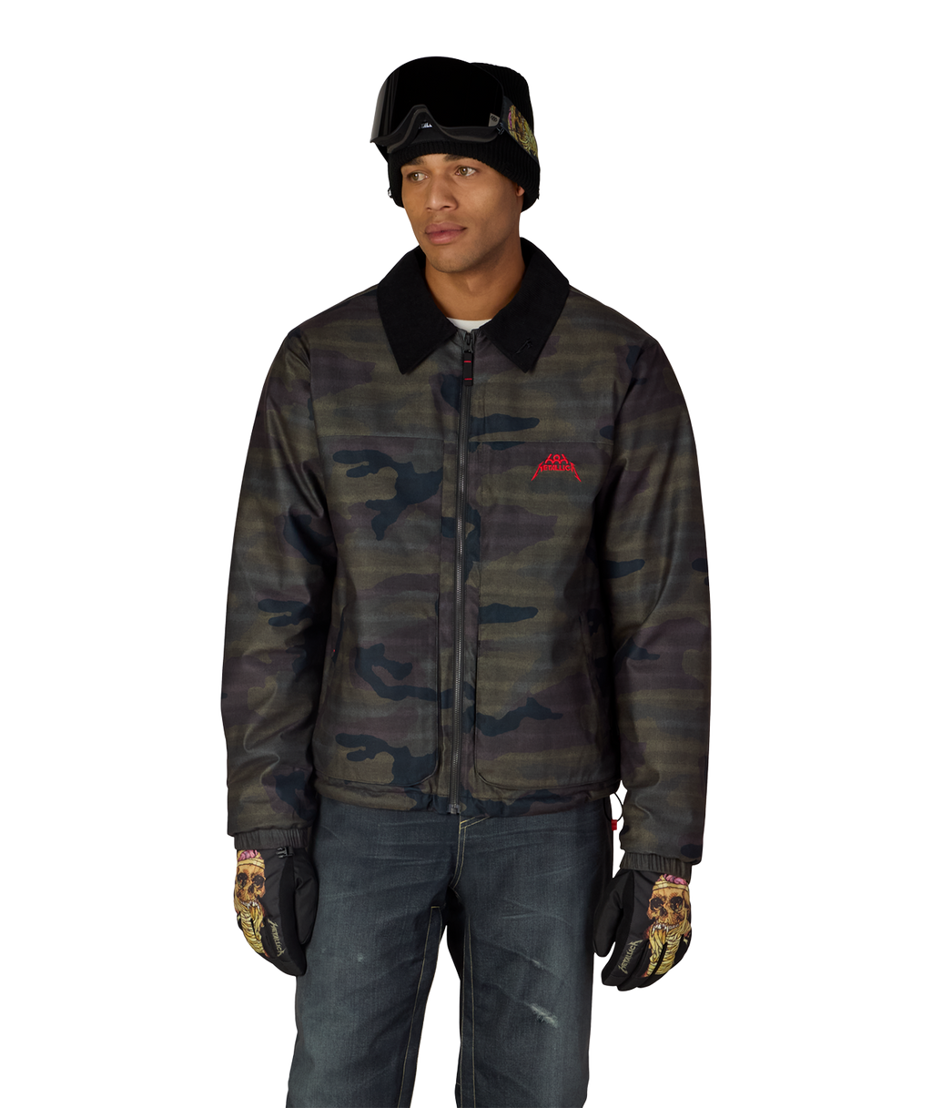 MENS METALLICA CAIM JACKET - METALLICA CAMO