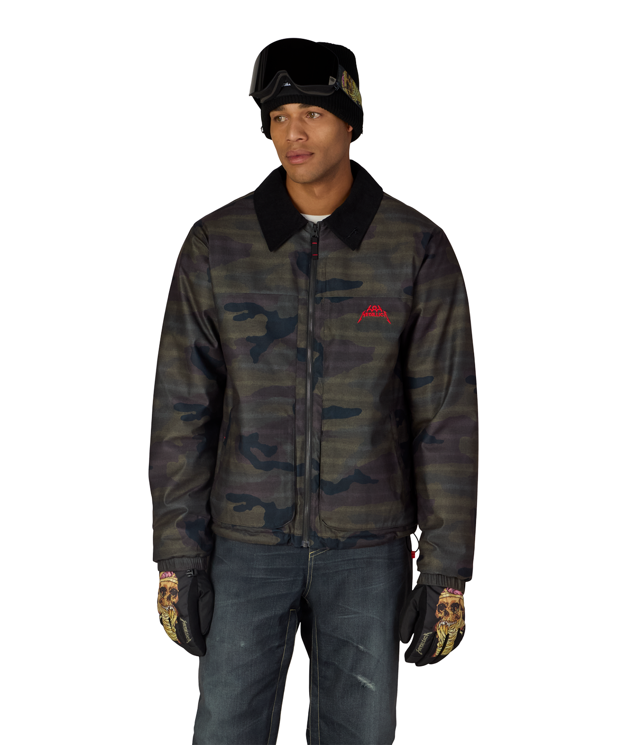 MENS METALLICA CAIM JACKET - METALLICA CAMO