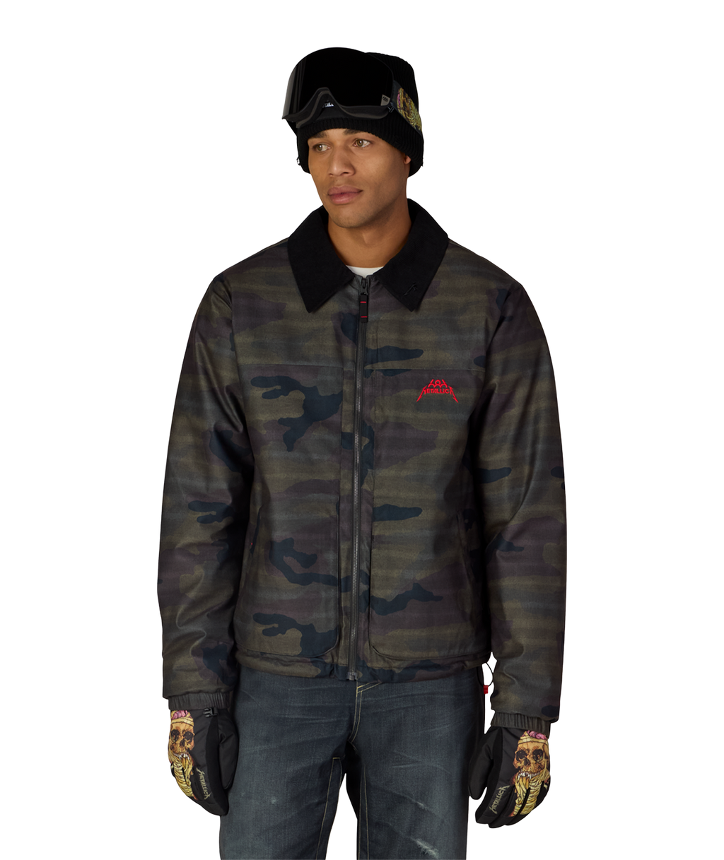 MENS METALLICA CAIM JACKET - METALLICA CAMO