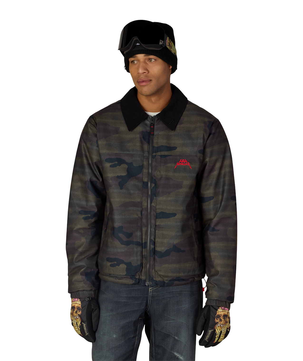 MENS METALLICA CAIM JACKET - METALLICA CAMO