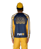 MENS FOX RACING BASE LAYER LS - FOX YELLOW COLORBLOCK