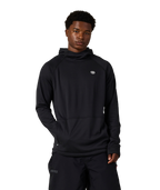 MENS MISSION GRID™ RAGLAN HOODY - BLACK