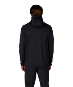 MENS MISSION GRID™ RAGLAN HOODY - BLACK