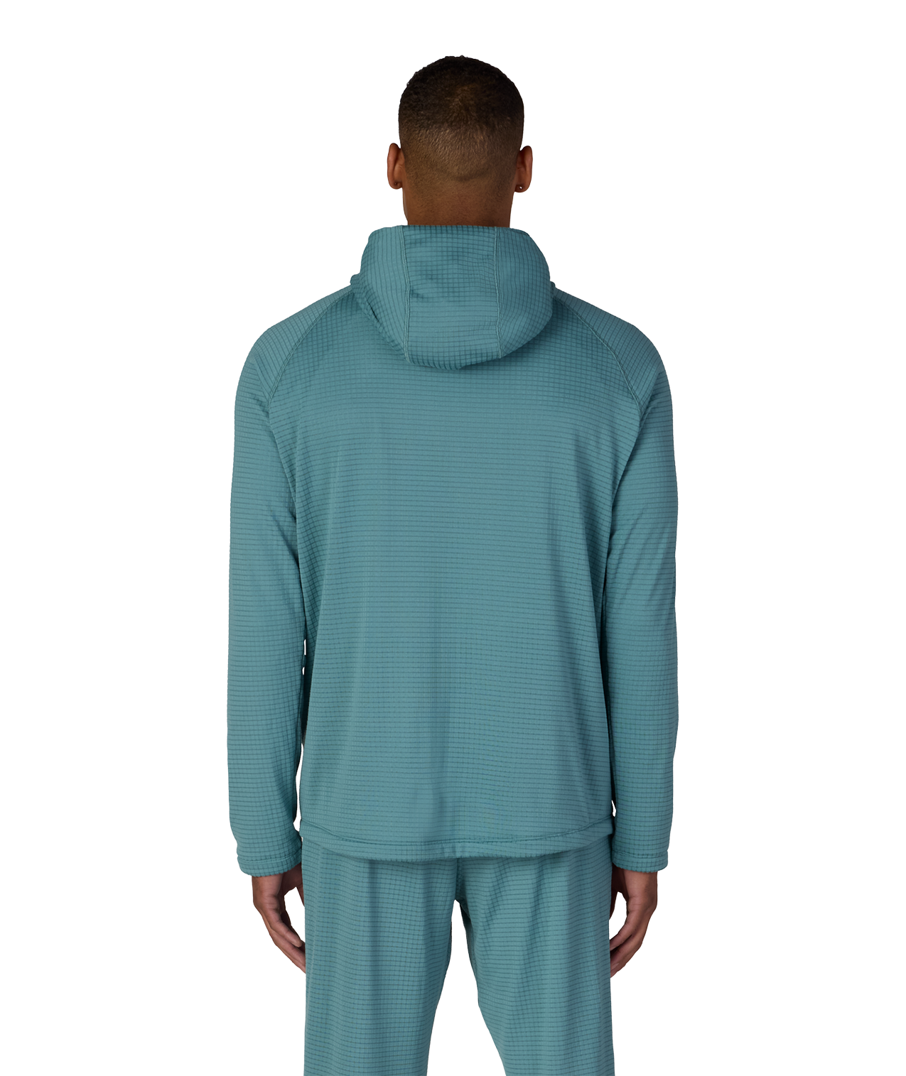 MENS MISSION GRID™ RAGLAN HOODY - PALE FIRN