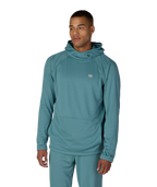 MENS MISSION GRID™ RAGLAN HOODY - PALE FIRN
