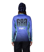 WOMENS FOX RACING BASE LAYER LS - FOX ALPENGLOW BLUE