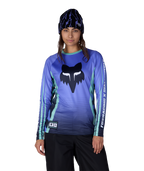WOMENS FOX RACING BASE LAYER LS - FOX ALPENGLOW BLUE