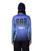 WOMENS FOX RACING BASE LAYER LS - FOX ALPENGLOW BLUE