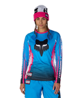 WOMENS FOX RACING BASE LAYER LS - FOX BLUE