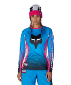 WOMENS FOX RACING BASE LAYER LS - FOX BLUE