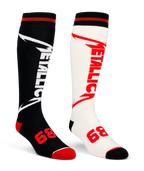 MENS METALLICA SOCKS - 2PK - ASSORTED