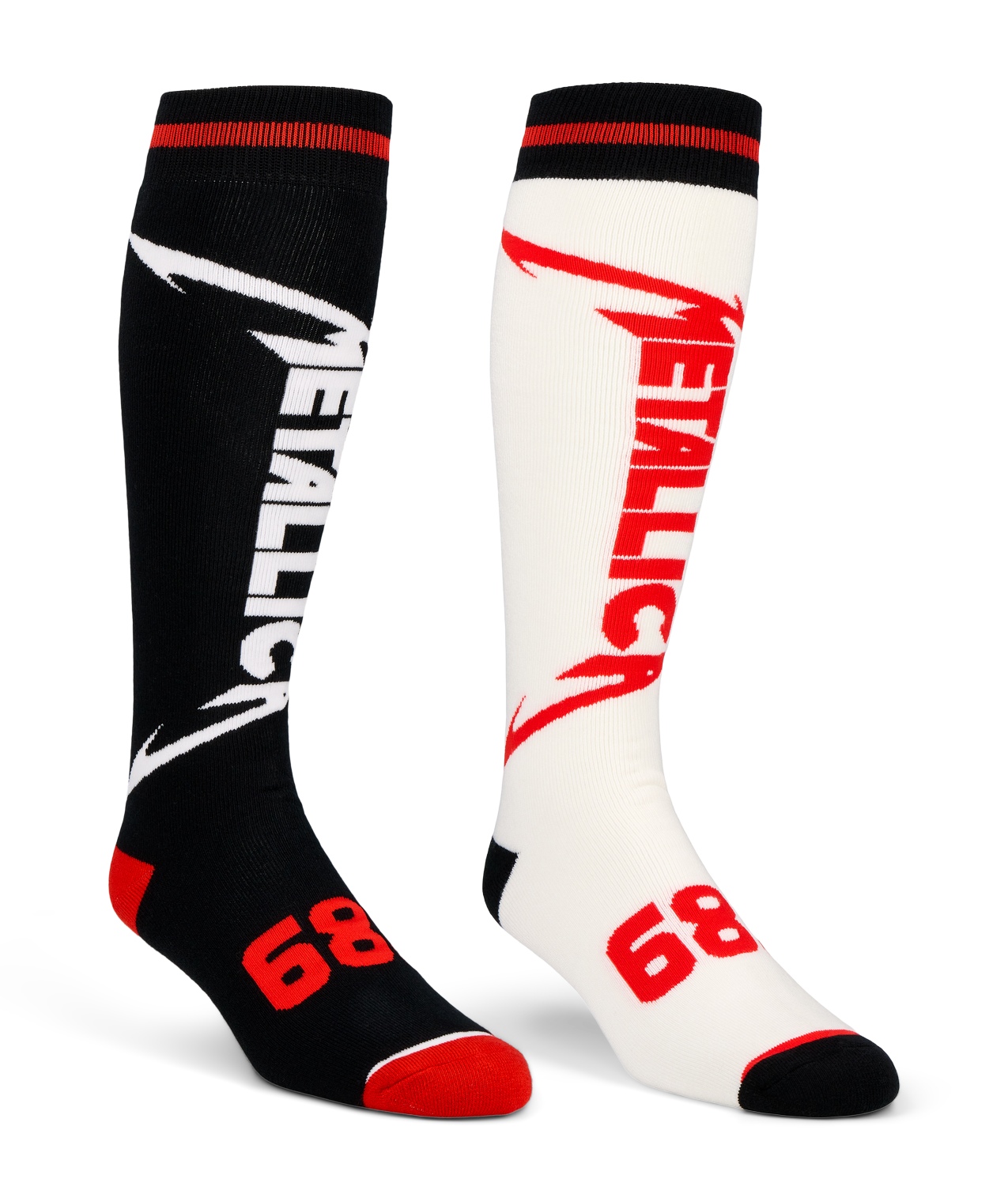 MENS METALLICA SOCKS - 2PK - ASSORTED