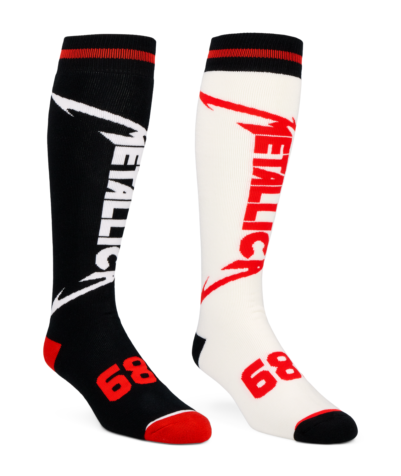 MENS METALLICA SOCKS - 2PK - ASSORTED