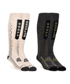 MEN’S MERINO BALANCE SOCK - 2PK - ASSORTED