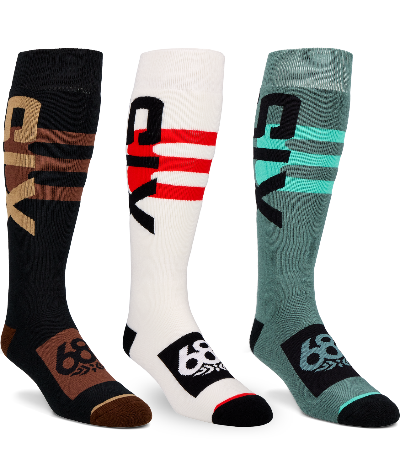 MENS SWISS SOCKS - 3PK - ASSORTED
