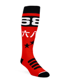 MEN’S KANJI SOCKS - 3PK - ASSORTED