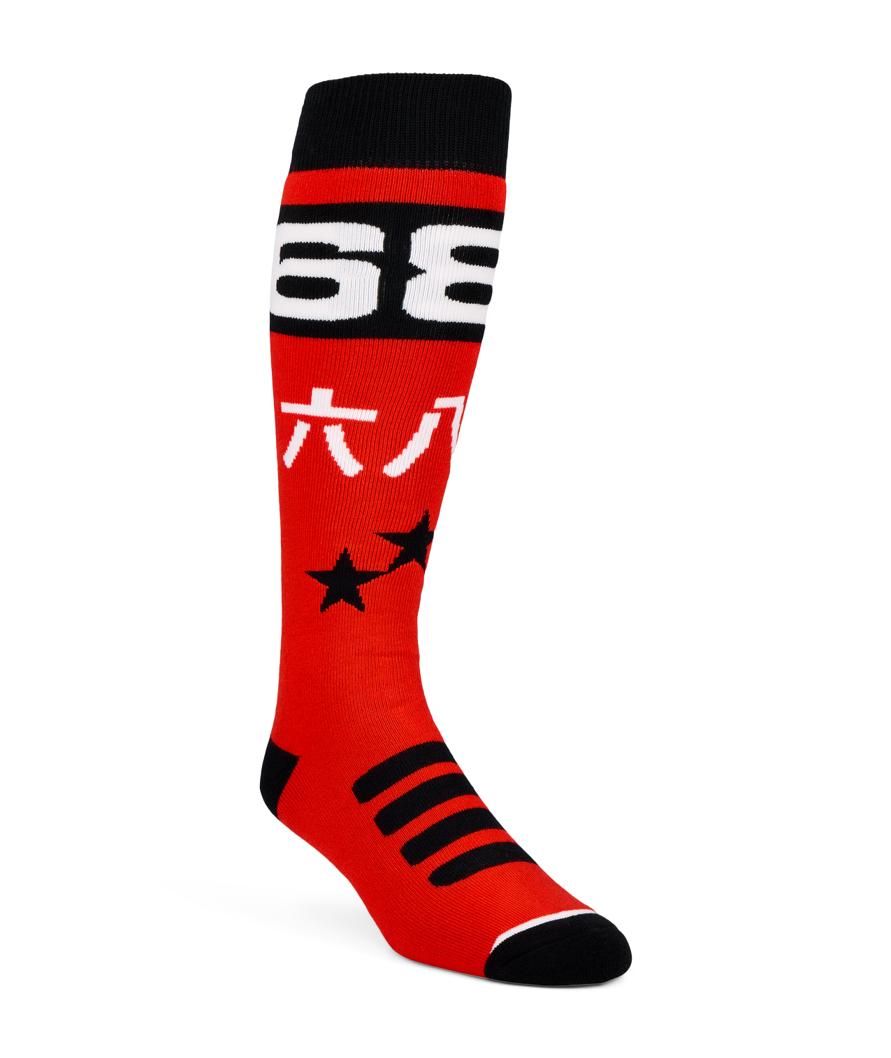 MEN’S KANJI SOCKS - 3PK - ASSORTED