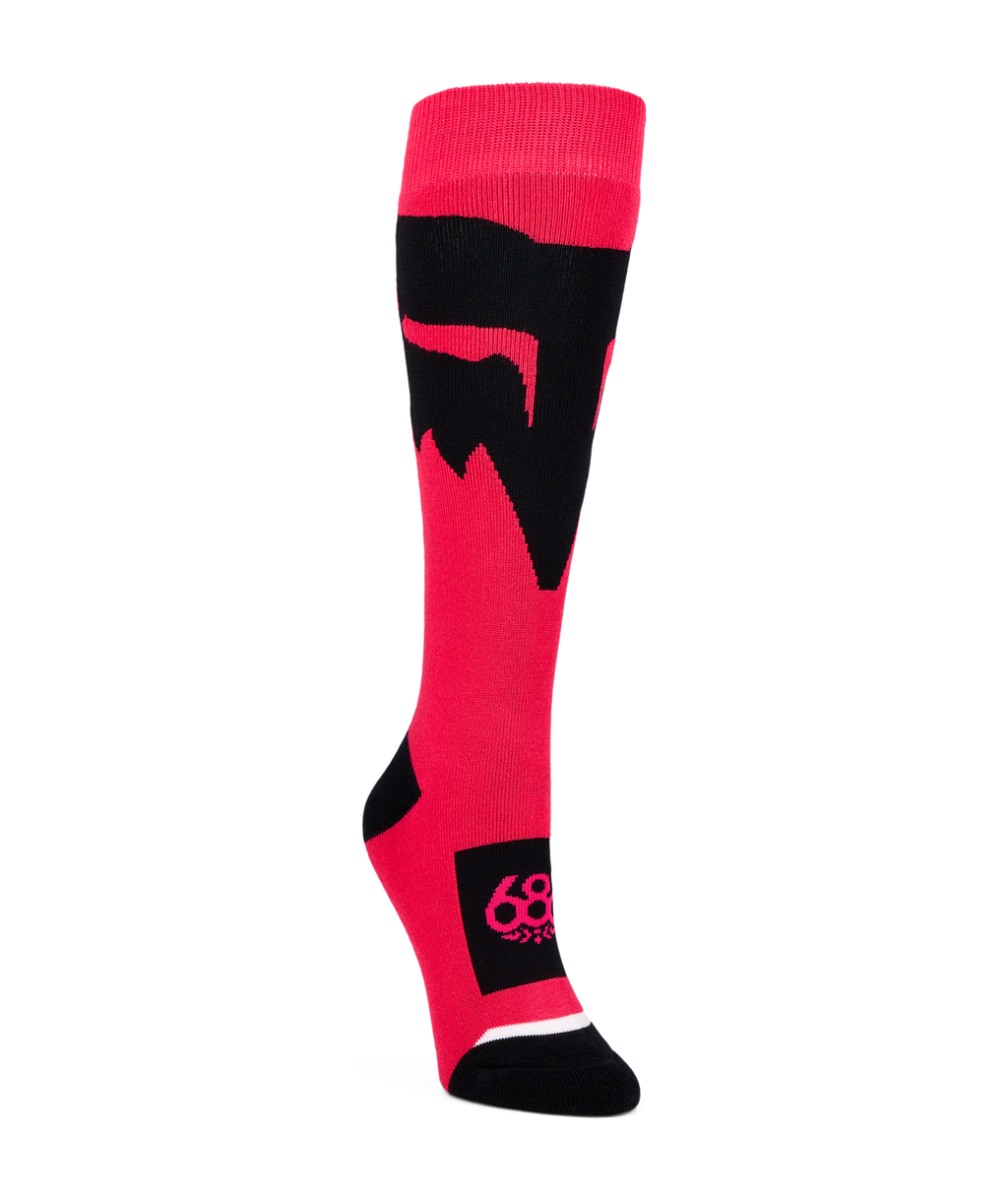 WOMENS FOX RACING SOCKS - 2PK - ASSORTED