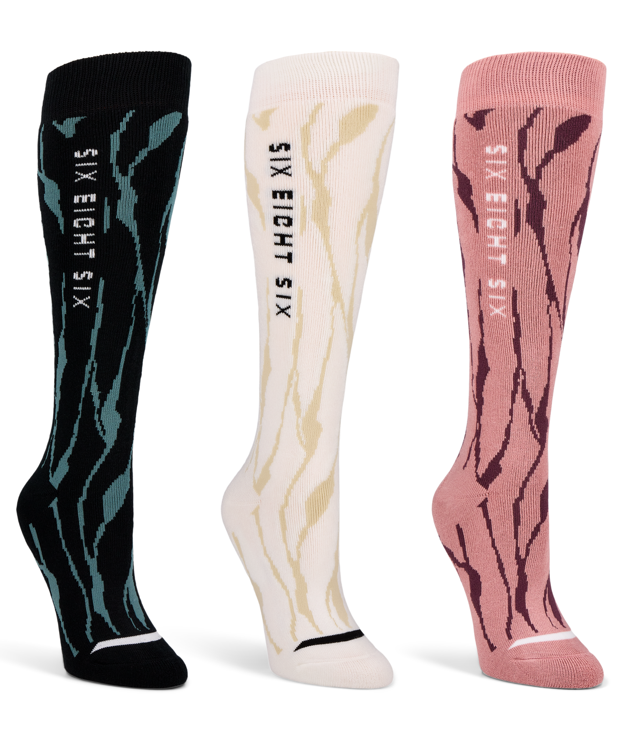 WOMENS CEPA SOCKS - 3PK - ASSORTED