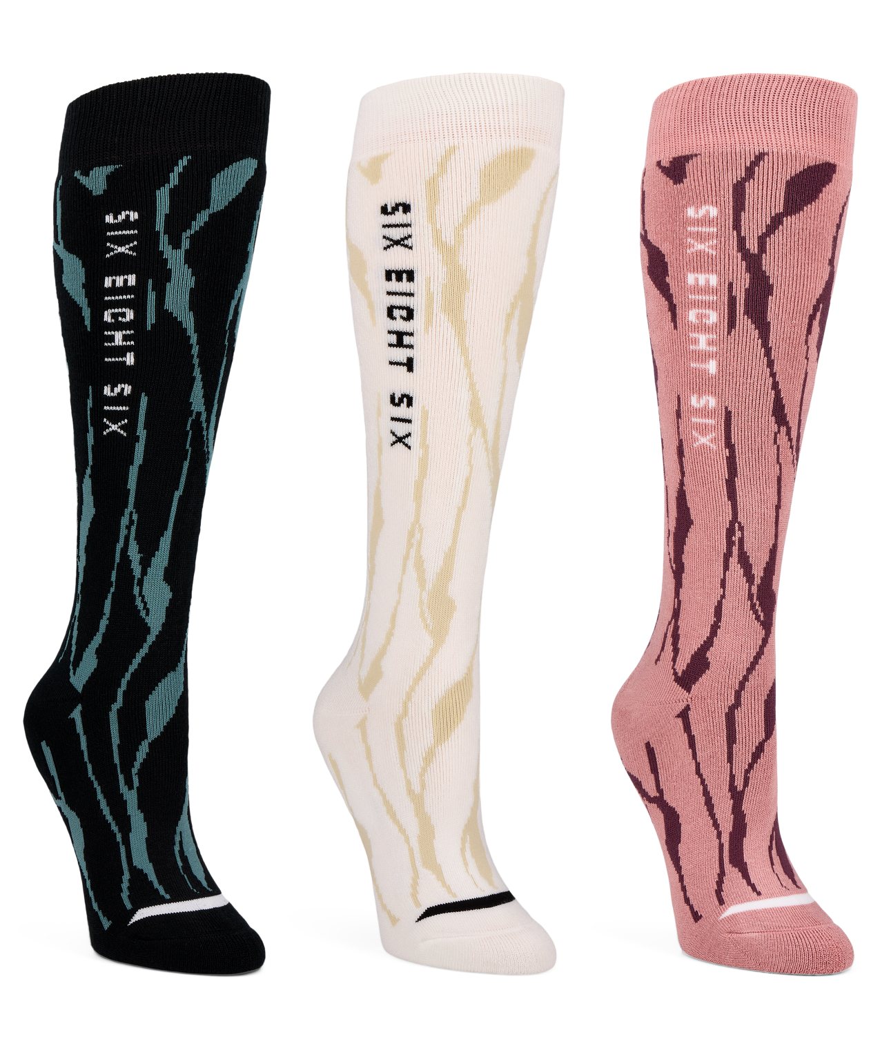 WOMENS CEPA SOCKS - 3PK - ASSORTED