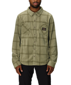 Men's Sierra Fleece Flannel - SAGE BLACK PLAID