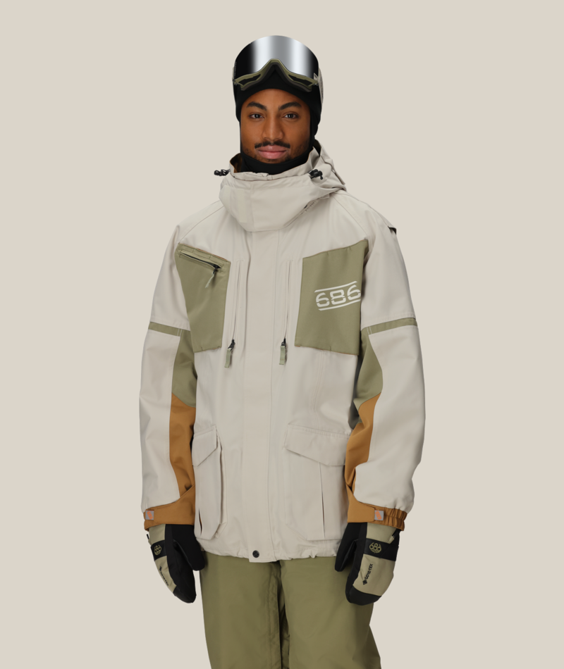MENS 2001 TRANSFER 2001 JACKET - LIMESTONE COLORBLOCK
