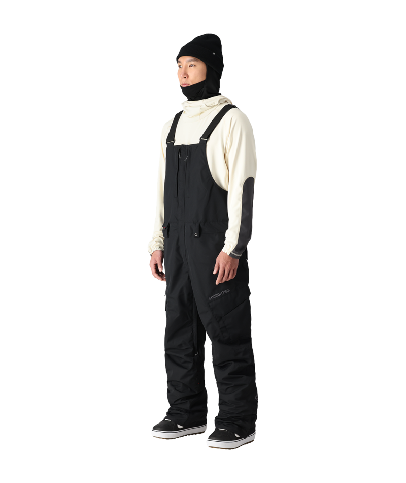 Men's SMARTY® 3-in-1 Cargo Bib - BLACK