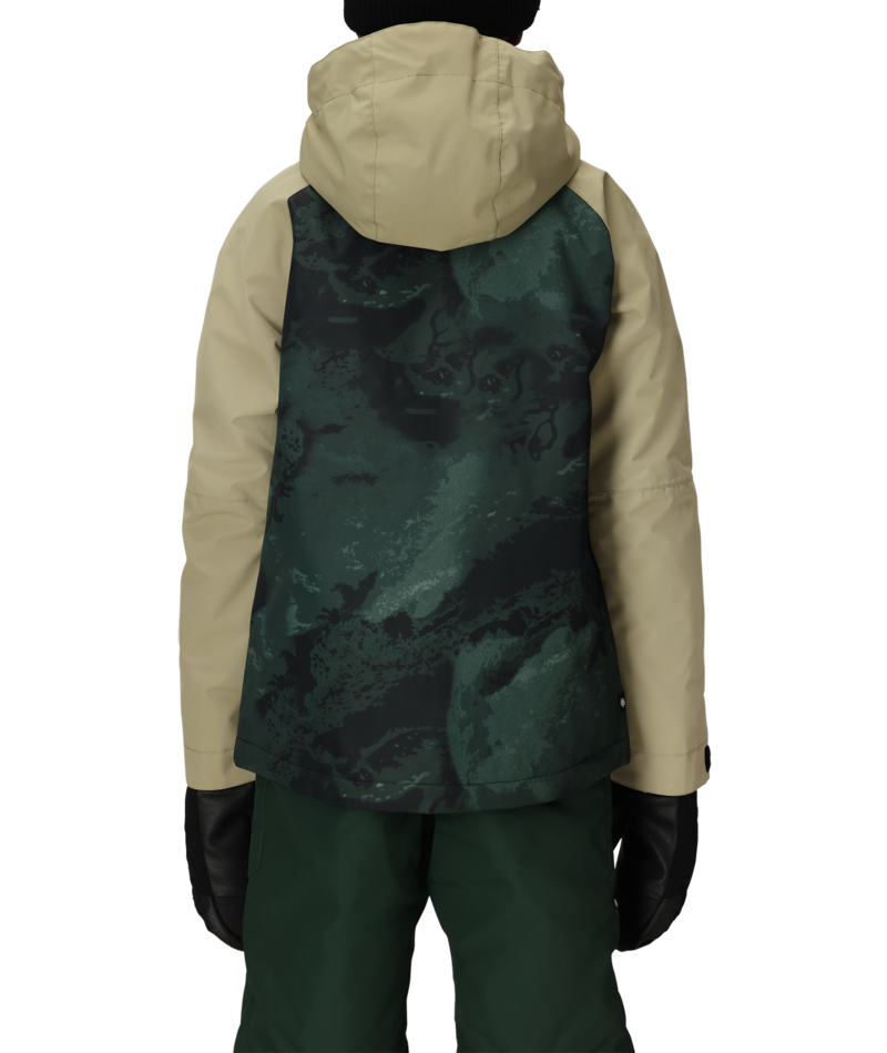 Boys' Hydra Insulated Jacket - SAGE COLORBLOCK