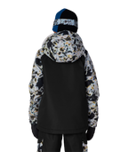 BOYS GEO™ INSULATED JACKET - GREY TUNDRA COLORBLOCK