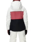 GIRLS ATHENA™ INSULATED JACKET - ROSEWOOD COLORBLOCK