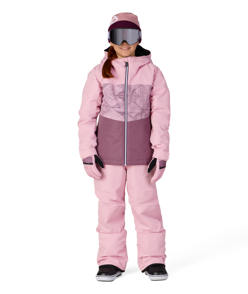 GIRLS ATHENA™ INSULATED JACKET - SMOKEY LILAC COLORBLOCK