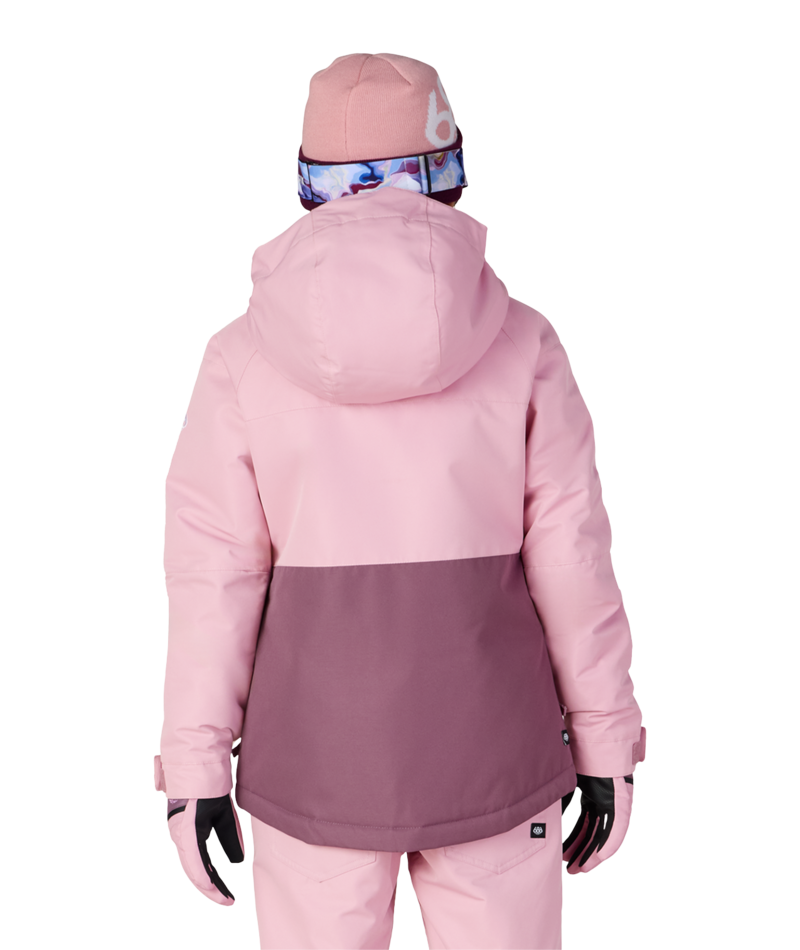 GIRLS ATHENA™ INSULATED JACKET - SMOKEY LILAC COLORBLOCK