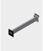 Polar Slatwall 12" Straight Arm w Logo - 2 Pack - ASSORTED