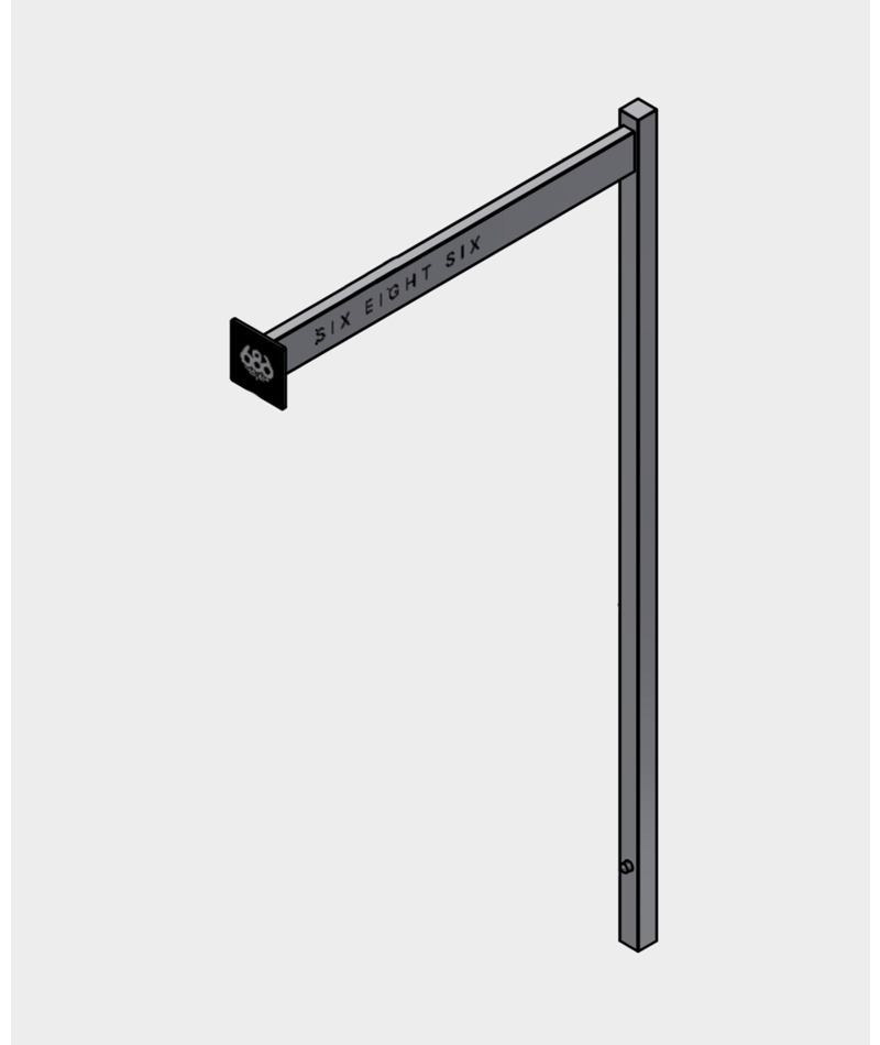Polar 4-Way 12" Straight Arm w Logo - 4 Pack - ASSORTED