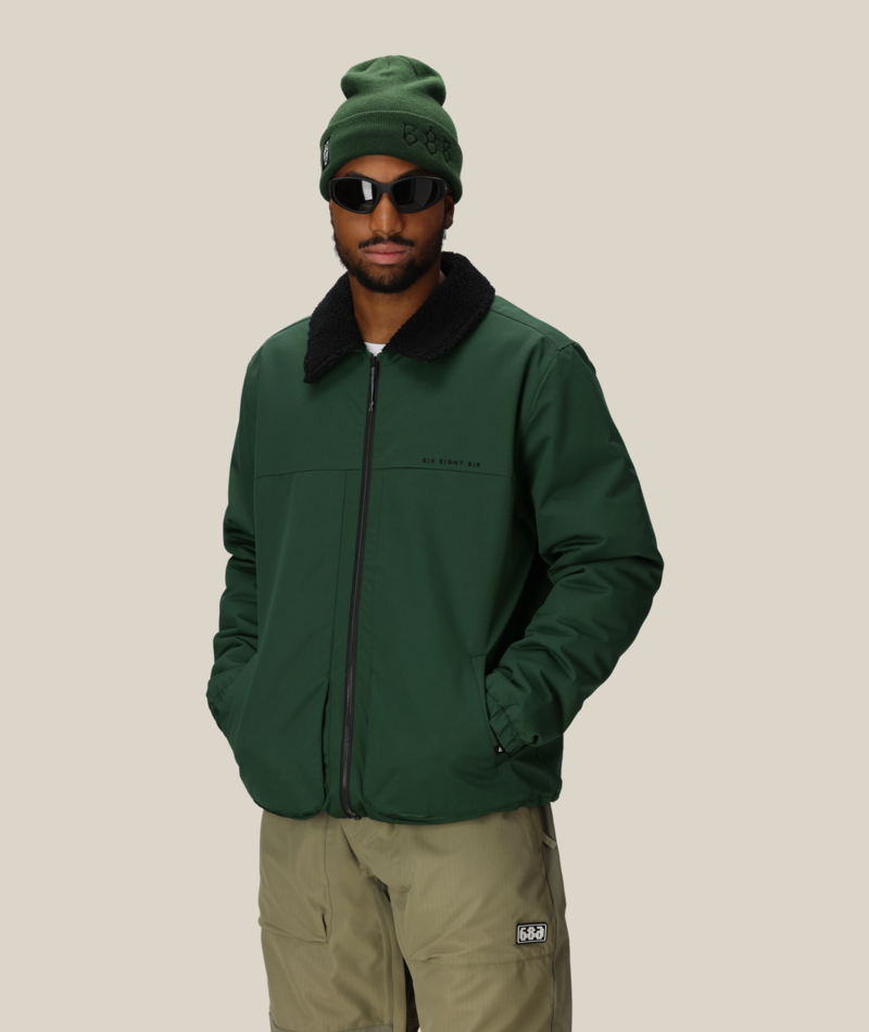 MENS CAIM INSULATED JACKET - MOSS GREEN