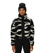WOMENS OUTPOST SHERPA JACKET - BLACK VAPORS